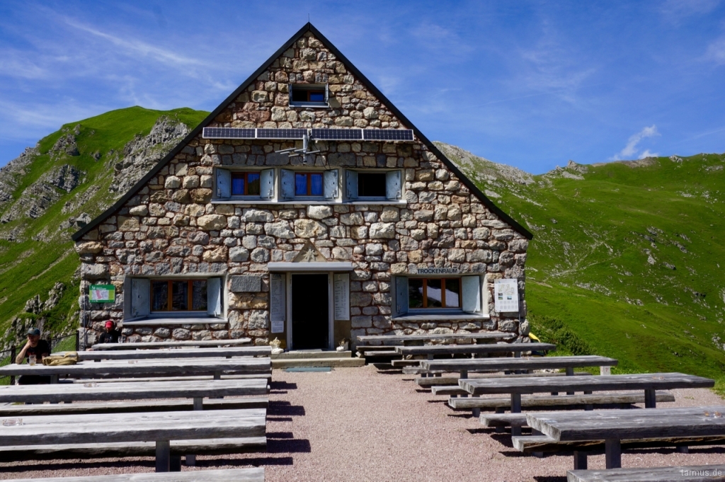 Pfälzerhütte in Liechtenstein