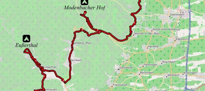 Part 7: Wild Camping in Germany – GPS-Tracks (GPX)